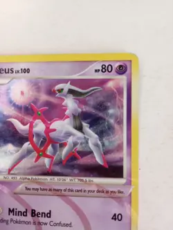 Arceus AR7 Arceus Holo 2009 Pokemon Nintendo Physic - Image 4