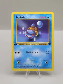 Pokemon 1st Edition Team Rocket Squirtle & Dark Wartortle 💧 - Image 2