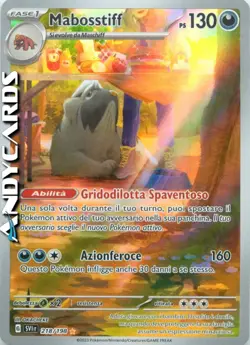 MABOSSTIFF 218/198• Rara Gallery • Scarlatto e Violetto SV POKEMON - Image 1