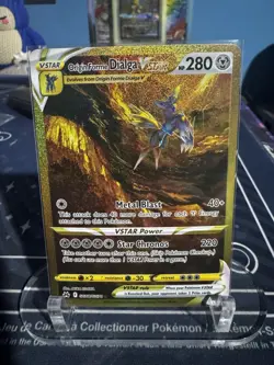 Pokemon Origin Forme Dialga VSTAR (Secret Rare) GG67/GG70 Crown Zenith Holo - Image 1