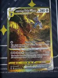 Pokemon Origin Forme Dialga VSTAR (Secret Rare) GG67/GG70 Crown Zenith Holo - Image 3