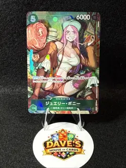ONE PIECE Japanese Jewelry Bonney (Alt Art) OP07-026 SR 500 Years in the Future - Image 1