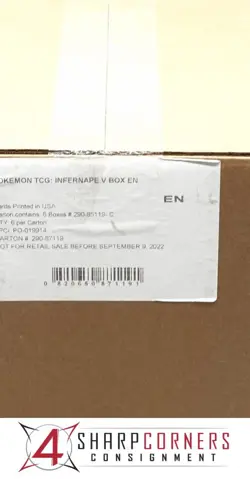 POKEMON INFERNAPE V COLLECTION 6-BOX CASE FACTORY SEALED - Image 1