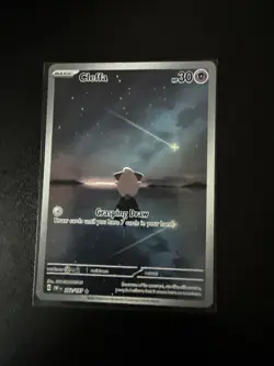 Pokemon TCG Cleffa Illustration Rare, Obsidian Flames 202/197 Near Mint - Image 1