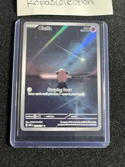 Pokemon TCG Cleffa 202/197 Obsidian Flames Illustration Rare Near Mint - Image 1