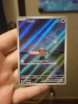 Pokemon TCG: Obsidian Flames Cleffa 202/197 Illustration Rare - Near Mint - Image 1