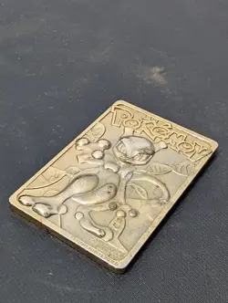 1999 Pokemon 23K Gold Plated Mewtwo Trading Card Burger King Limited Edition - Image 4