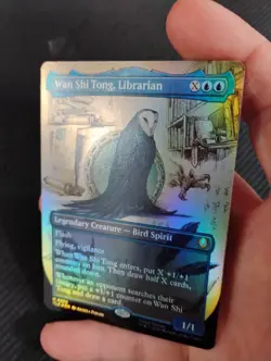 FOIL - Wan Shi Tong, Librarian Borderless 320 Avatar TLA MTG Mythic Unplayed - Image 2