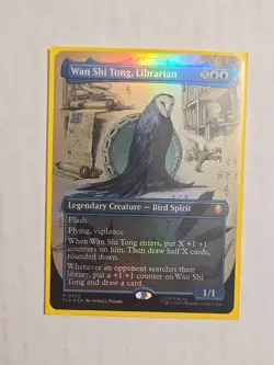Wan Shi Tong, Librarian (Borderless/Foil) - NM - Avatar TLA - Mythic - Creature - Image 1