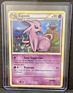 Pokemon TCG Espeon 2/90 Undaunted Cracked Ice Holo Rare - LP - Image 3