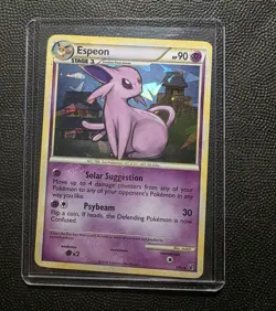 Pokemon TCG Espeon 2/90 Undaunted Cracked Ice Holo Rare Free Shipping - Image 1