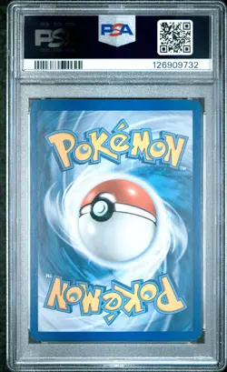 2010 POKEMON HEARTGOLD & SOULSILVER UNDAUNTED CRACKED ICE #2 ESPEON-HOLO PSA 8 - Image 2