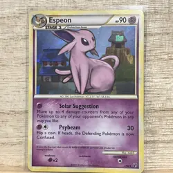 Pokemon TCG Espeon HS-Undaunted 2/90 Cracked Ice Holo NM-LP - Image 1