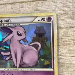 Pokemon TCG Espeon HS-Undaunted 2/90 Cracked Ice Holo NM-LP - Image 2