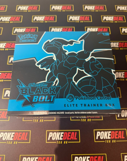 Pokemon Center Scarlet Violet Black Bolt Elite Trainer Box ETB Sealed - Image 1