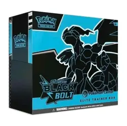 Pokemon Center Exclusive Black Bolt Elite Trainer Box ETB Sealed Scarlet Violet - Image 1