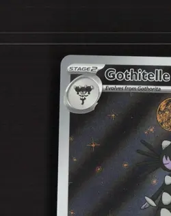 Gothitelle SVP 211 Scarlet & Violet Full Art Black Star Promo Pokemon Card NM - Image 3