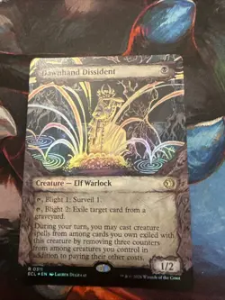 MTG - Dawnhand Dissident - Showcase - ECL 0311 - Lorwyn Eclipsed - Rare - Magic - Image 1