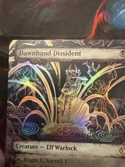 MTG - Dawnhand Dissident - Showcase - ECL 0311 - Lorwyn Eclipsed - Rare - Magic - Image 2