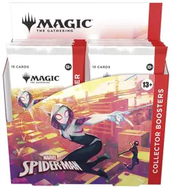 Magic: The Gathering Spider-Man Collector Booster Box Display 12 Packs MTG NEW - Image 1