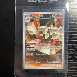 Pokemon Garganacl #147/132 Me01: Mega Evolution Holo Illustration Rare NM (a) - Image 1