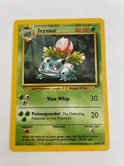 Ivysaur - 30/102 - Pokemon Base Set Unlimited Card WOTC LP - Image 1