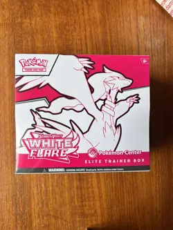 Pokemon TCG Black Bolt & White Flare Pokemon Center Elite Trainer Box's ETB CASE - Image 3