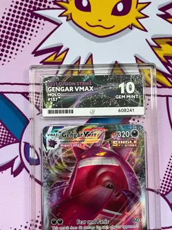 Pokemon TCG - Gengar VMAX 157/264 - Fusion Strike - Graded - ACE 10 - Image 2