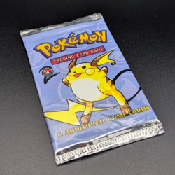 Pokemon Vintage Base Set 2 - Raichu Booster Pack - Brand new sealed 21g+ heavyU - Image 1