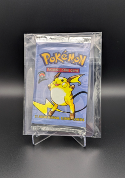 Pokemon Vintage Base Set 2 - Raichu Booster Pack - Brand new sealed 21g+ heavyU - Image 2