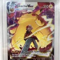 Pokemon Pikachu VMAX Full Art Trainer Gallery SWSH Lost Origin TG17/TG30 PSA 10 - Image 4