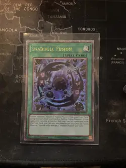 Yugioh CCG Shaddoll Fusion RA04-EN231 Quarter Century Stamp Secret Rare - Image 1