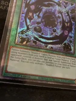 Yugioh CCG Shaddoll Fusion RA04-EN231 Quarter Century Stamp Secret Rare - Image 2