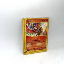 Pokemon TCG Ho-oh WOTC Promo 52/53 HP Damaged - Image 3