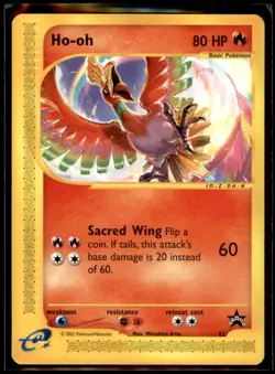 Ho-oh Promo WoTC Promo 52/53 LP Pokemon TCG WOTC - Image 1