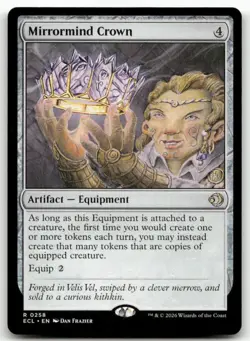 Mirrormind Crown MTG Lorwyn Eclipsed 258 R NM - Image 1