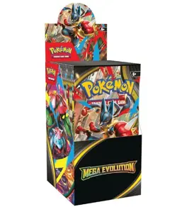 Pokemon TCG: Mega Evolution-Phantasmal Flames Booster Display (18 Booster Packs) - Image 1