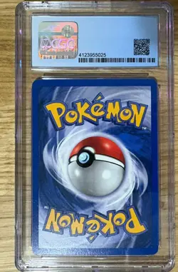 CGC 9 MINT Alakazam 2000 Base Set 2 1/130 Holo Pokemon Card - Image 2