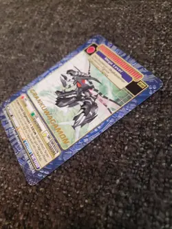 Vintage Digimon CCG Battle Series 4 Mega Gold Stamp Card Grankuwagumon BO-182 - Image 4