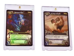 SPECTRAL TIGER + 3 CARDS (Code Used) WoW TCG LOOT Card - World Of Warcraft - Image 1