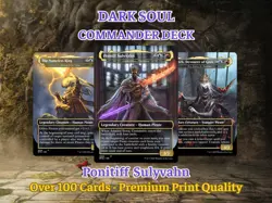 MTG Commander - Dark Souls-Inspired 100 Cards + Bonus (Without Box) - Image 1