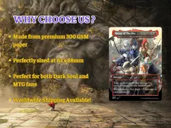 MTG Commander - Dark Souls-Inspired 100 Cards + Bonus (Without Box) - Image 3