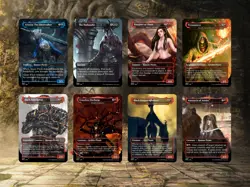 MTG Commander - Dark Souls-Inspired 100 Cards + Bonus (Without Box) - Image 5
