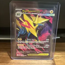 Mega Manetric EX Full Art Mega Evolution 158/132 Pokemon Card Mint - Image 1