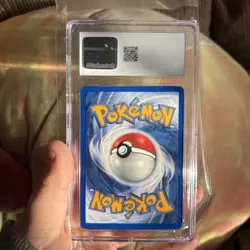 CGC 10 Pokemon Entei Black Star Promo #34 Reverse Holo 2001 Card - one swirl - Image 5