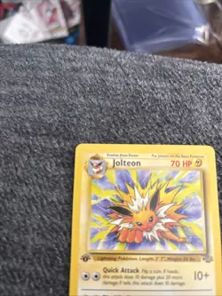 Pokemon TCG Jolteon 1st Edition Jungle Card 20/64 Non-Holo LP - Image 3