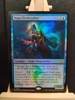 Naga Fleshcrafter FOIL - Tarkir Dragonstorm - Rare - NM (see pics) MTG - Image 1