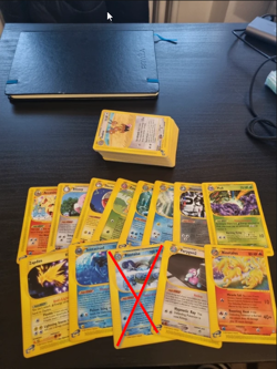 Lotto 75 Carte Aquapolis ENG - WOTC - 12 Rare incluse - EXC/NM - Pokemon Vintage - Image 1