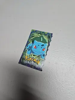2000 Topps Chrome Pokemon Bulbasaur Die Cut - Image 2