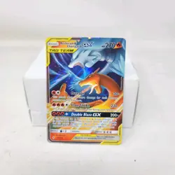 Reshiram & Charizard GX 20/214 Unbroken Bonds Ultra Rare Holo Pokemon Card NM - Image 2